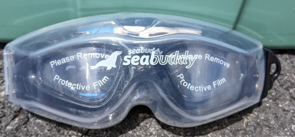 sea buddy black goggles - new