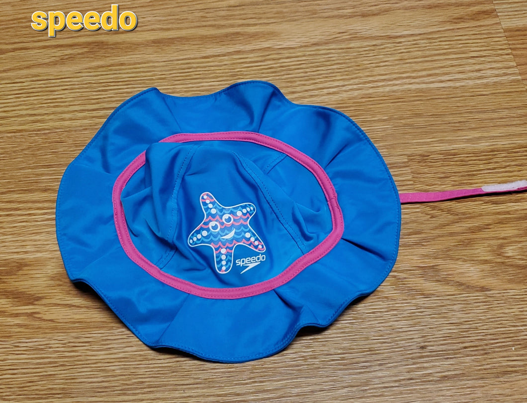 speedo toddler hat starfish blue