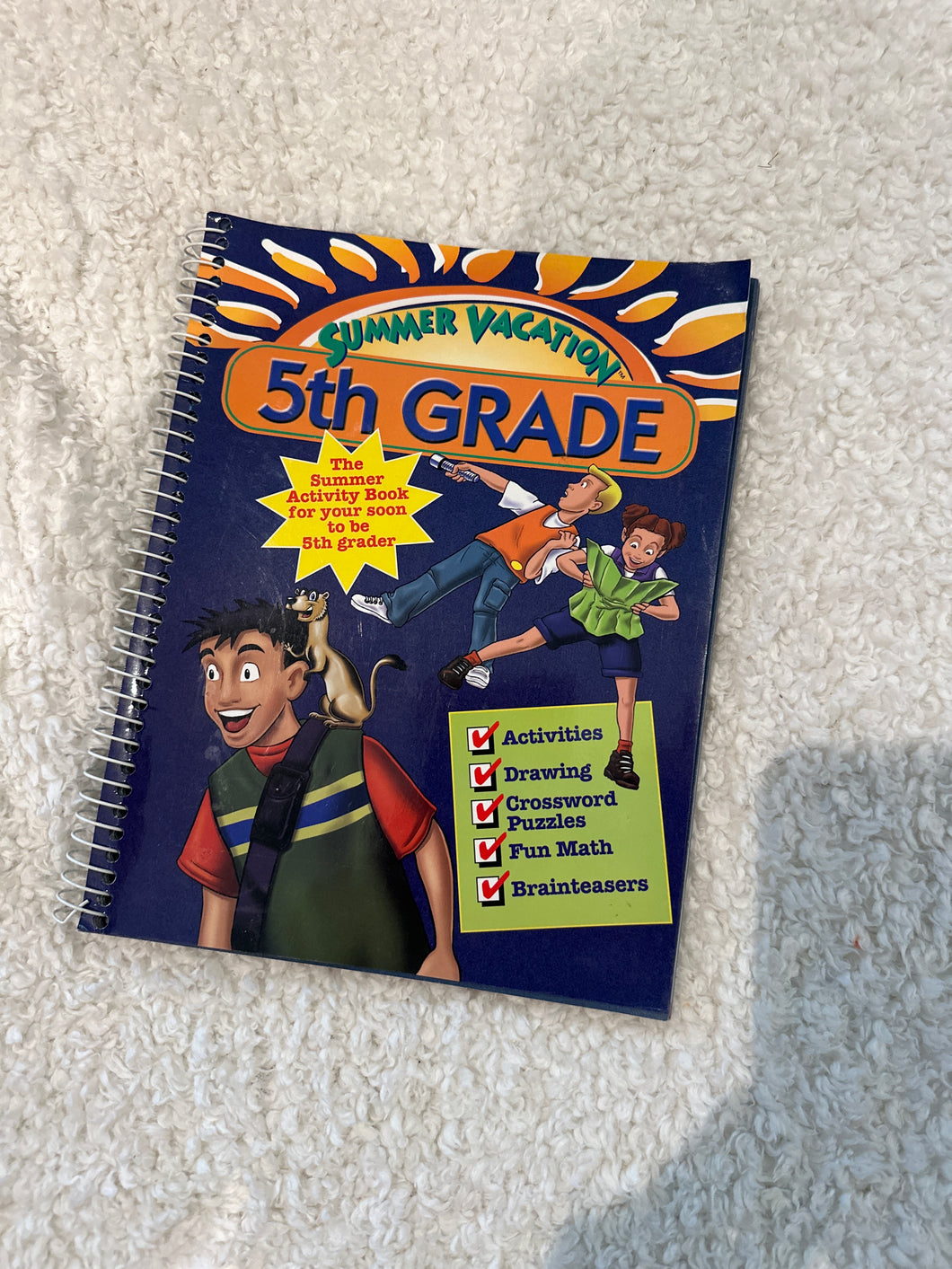 5th grade summer book Summer workbook 5th