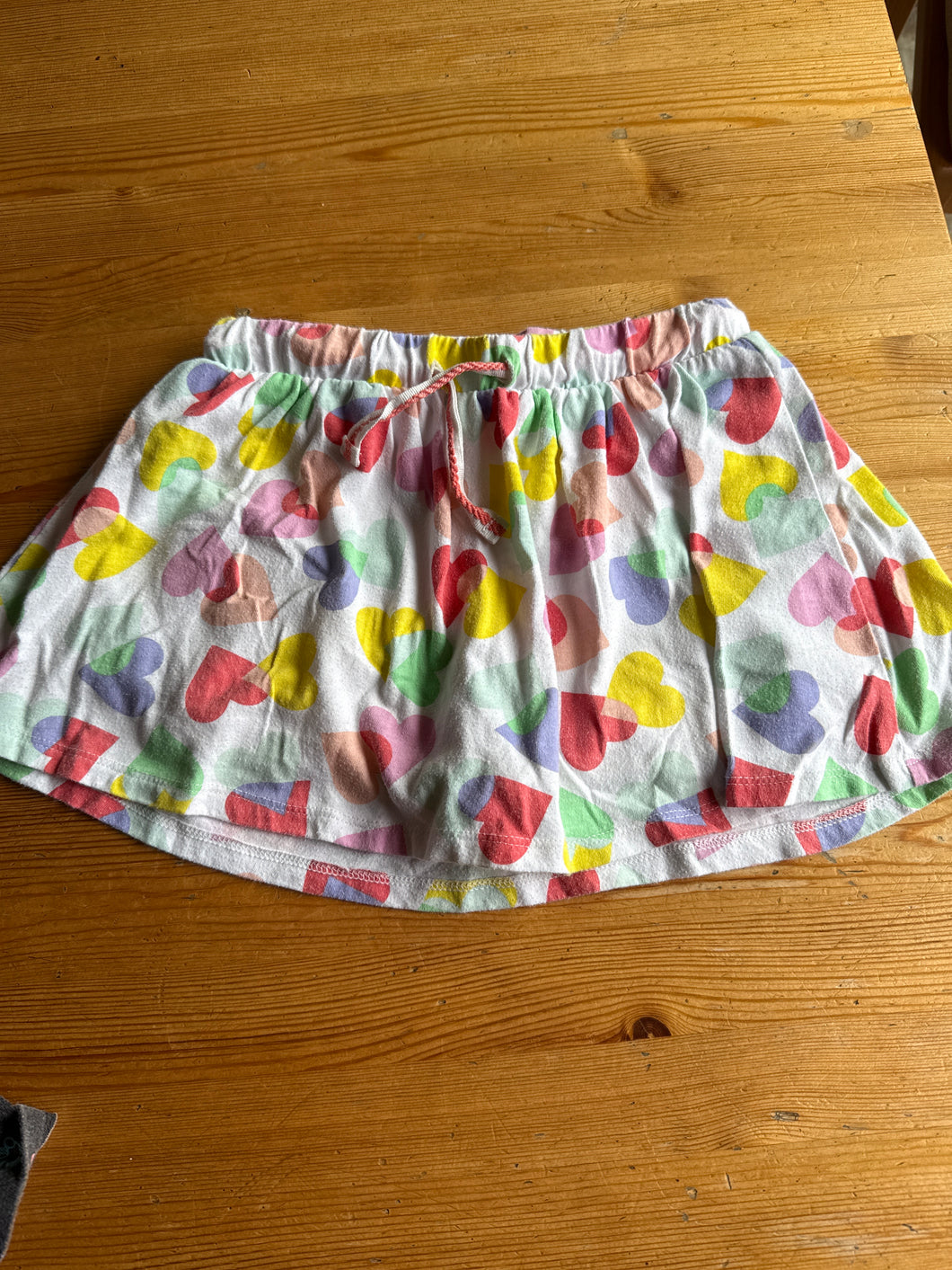 Heart skort - size Kids 6