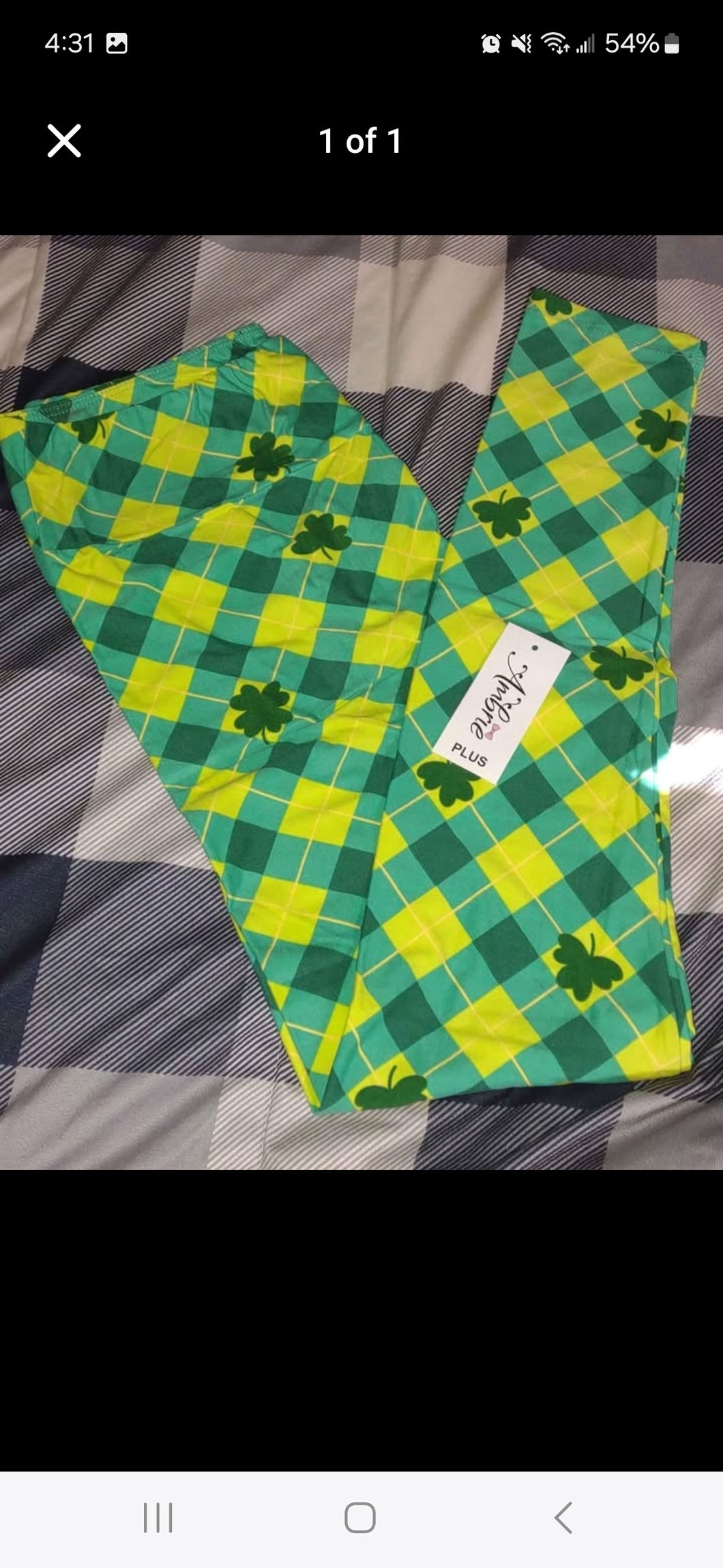 St Patrick's leggings Ambrie curvy size 12-18 - size Women L (12)