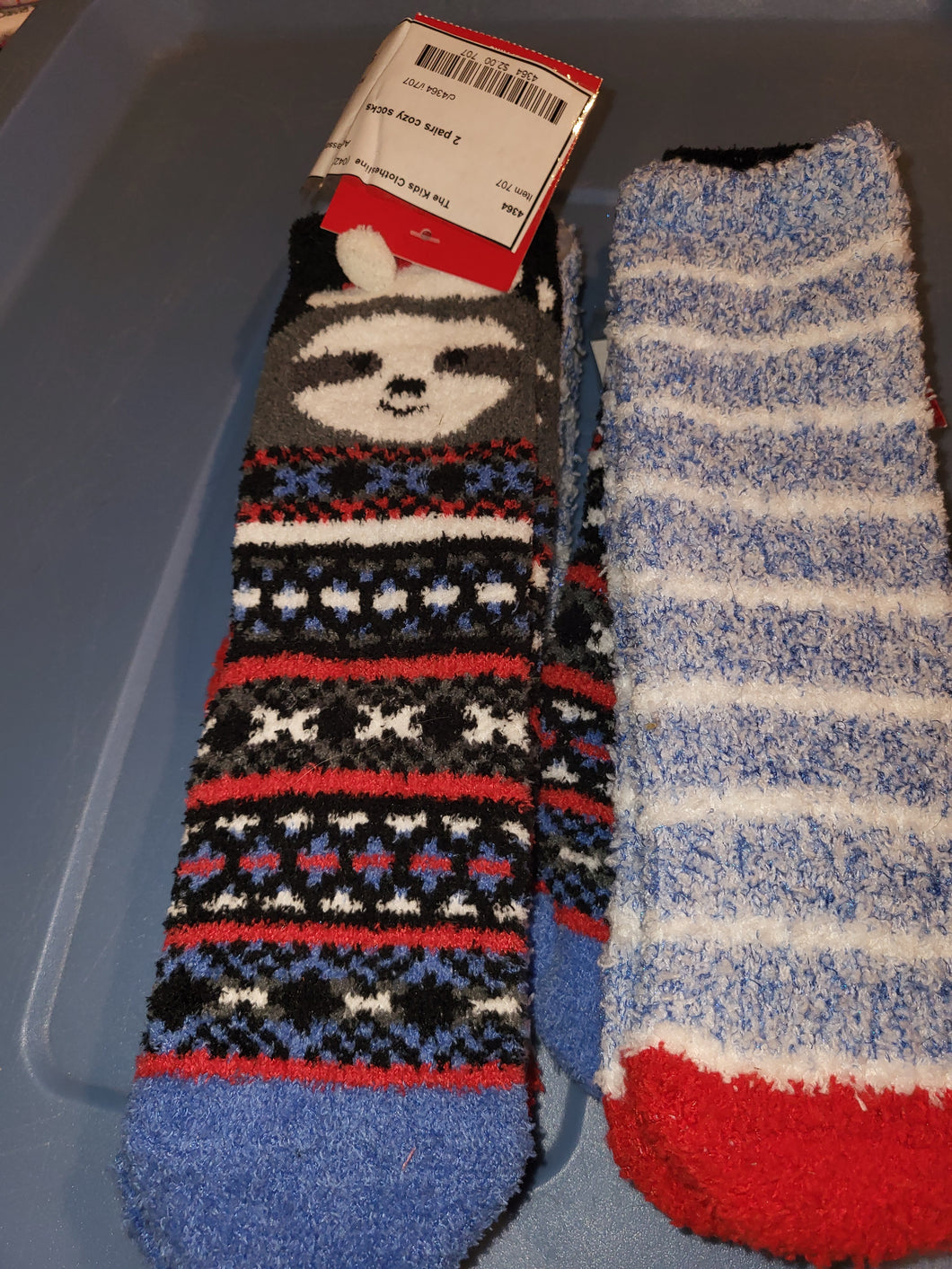 2pair cozy socks Xs/s 11-1