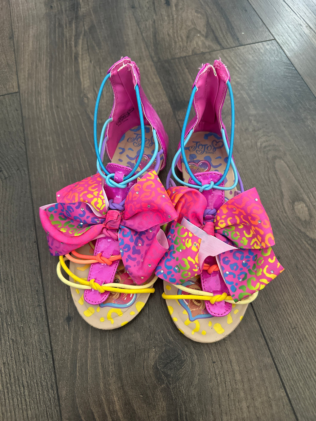 Jojo bow sandals - size Shoes-youth 4