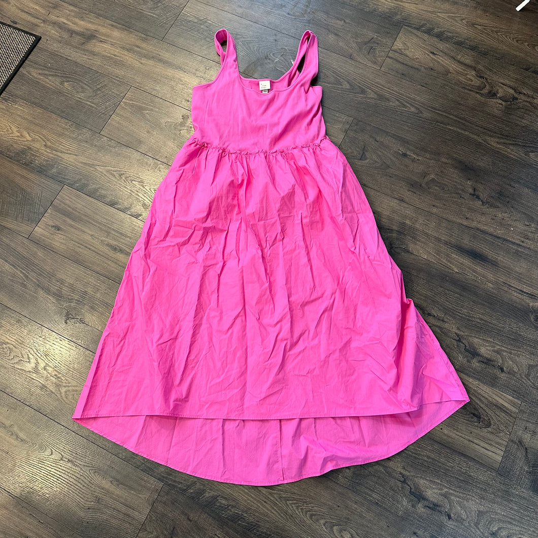 Bright pink tank dress High-low - size Women XL (14)