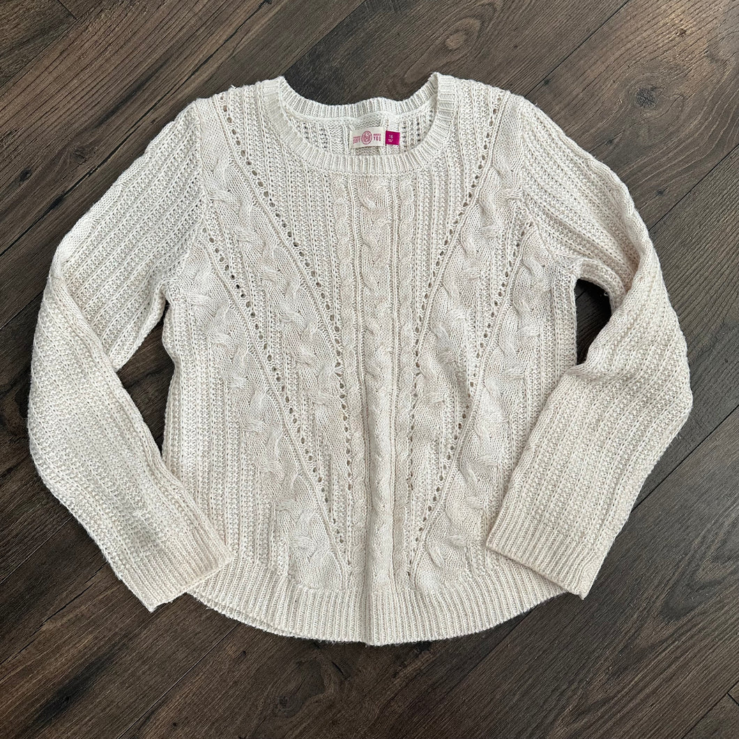Beige sweater w/ Sparkles - size Kids/Teen 16