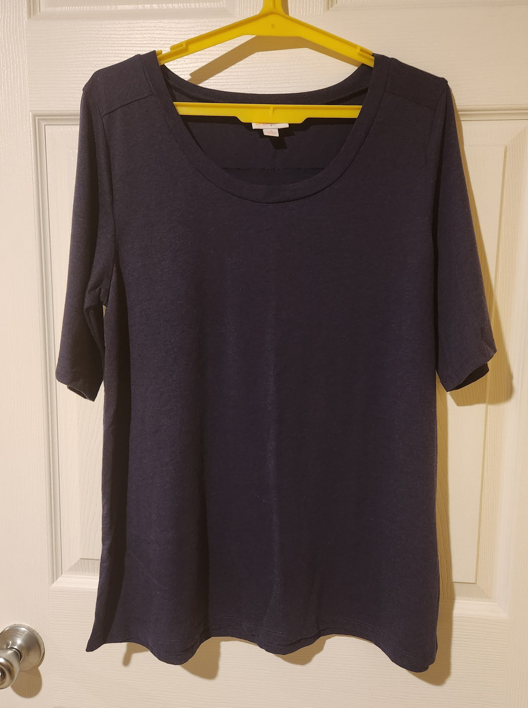 Lularoe dark blue tshirt - size Women S (4-6)