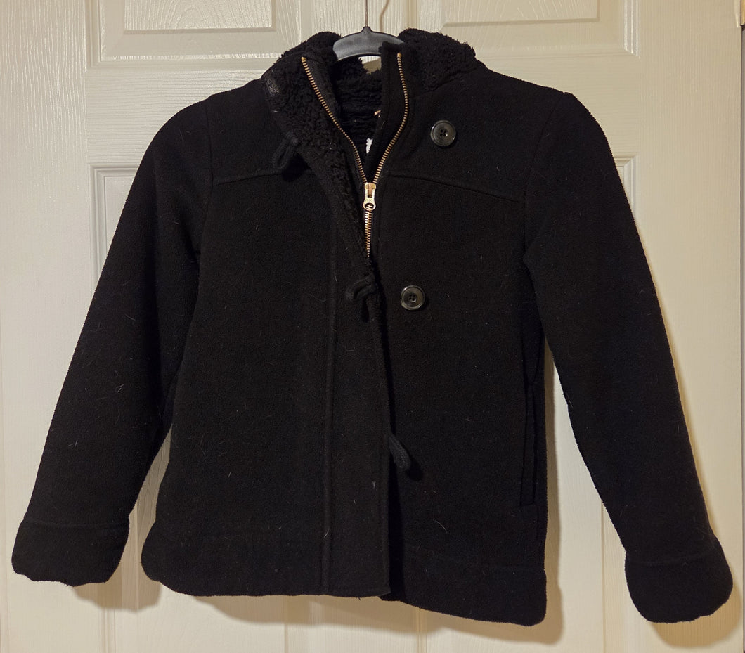Old Navy black fleece jacket - size Kids 6