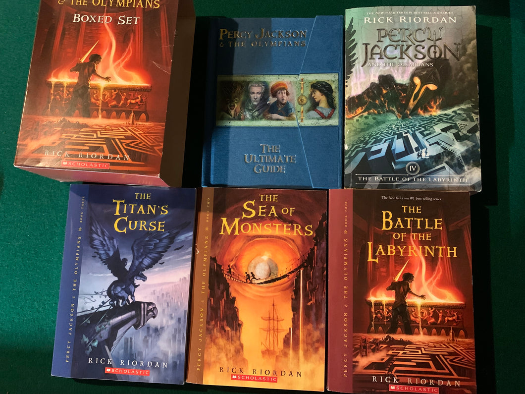 All 5 Percy Jackson Books