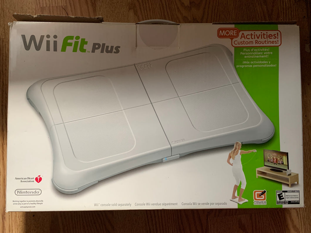 New in box Wii fit plus
