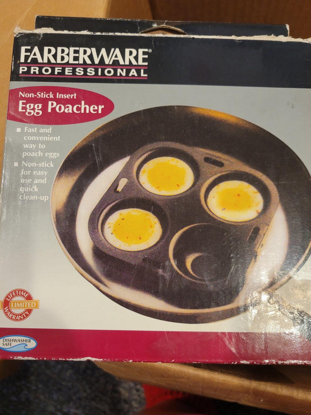 Farberware Egg Poacher Non-Stick Insert 4-eggs