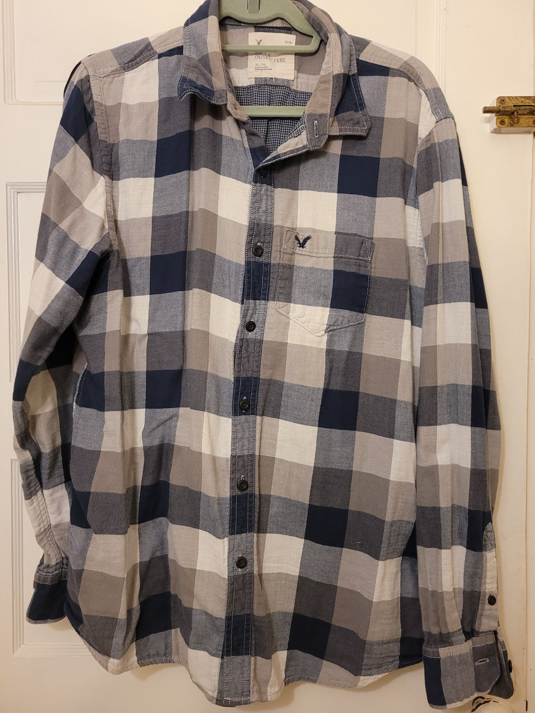 American Eagle Outfitter L/S Button up front - size Women XL (14)