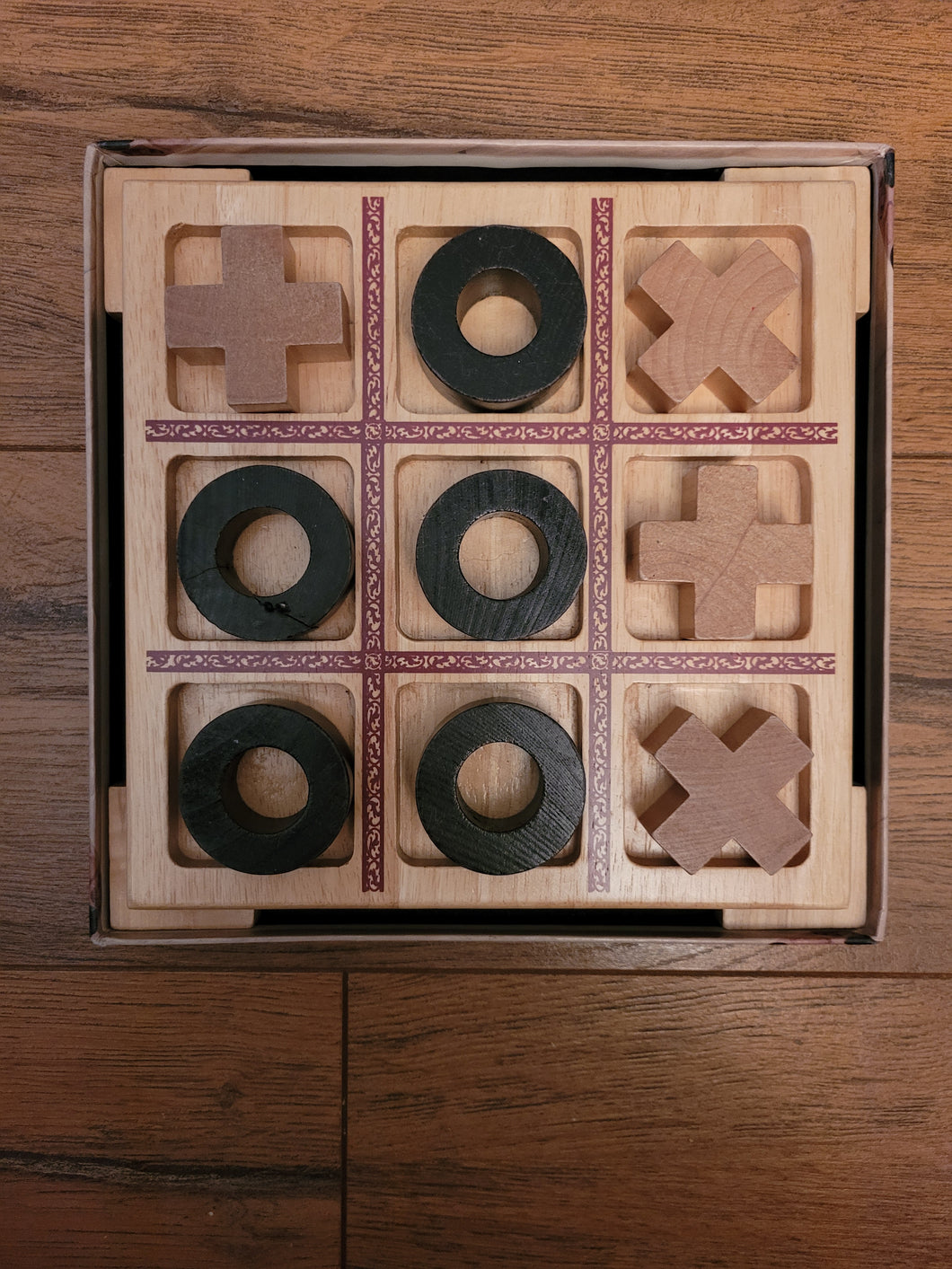 Wooden Tic Toe Board