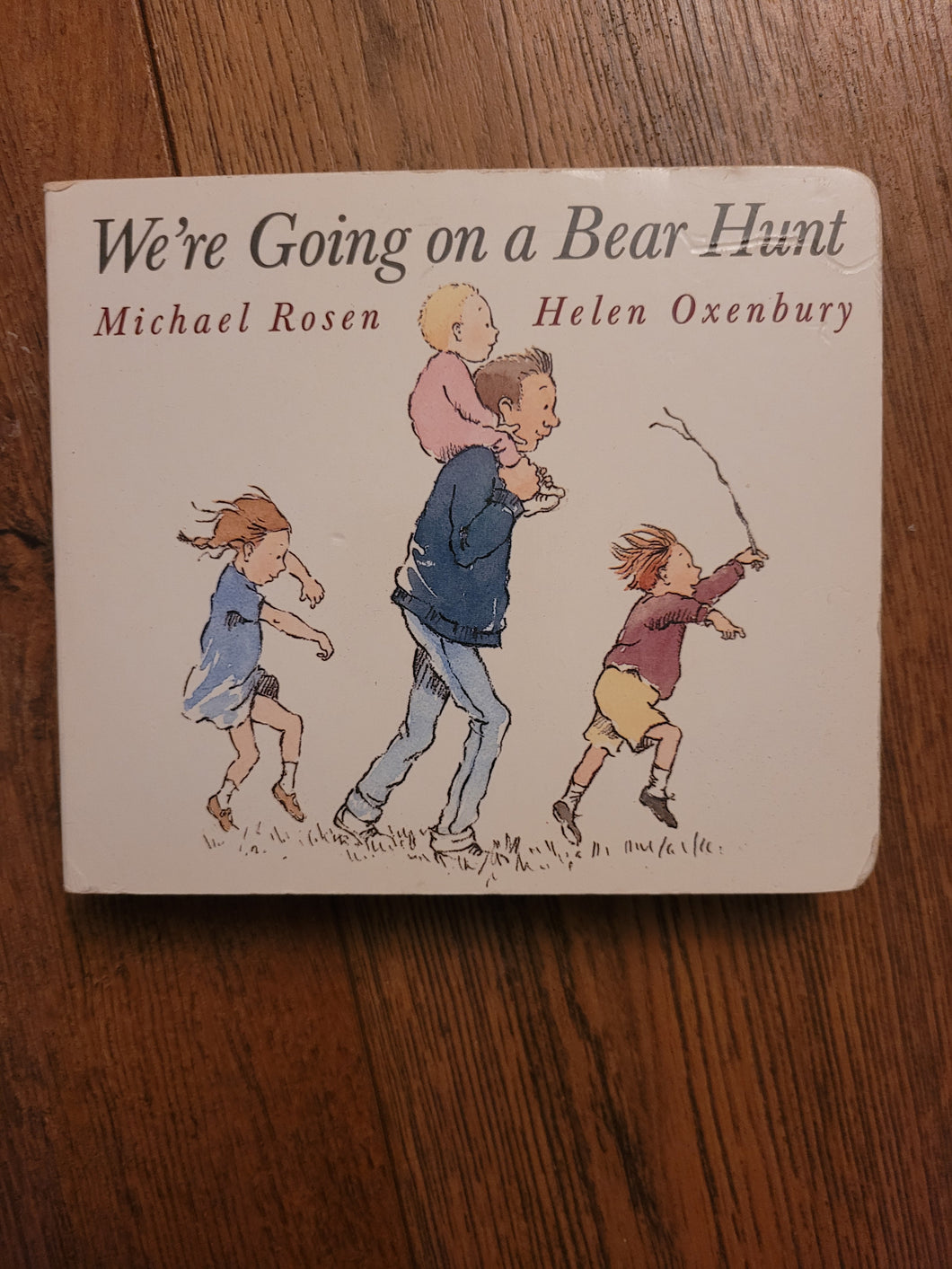 We're going on a Bear Hunt. Hard cover book