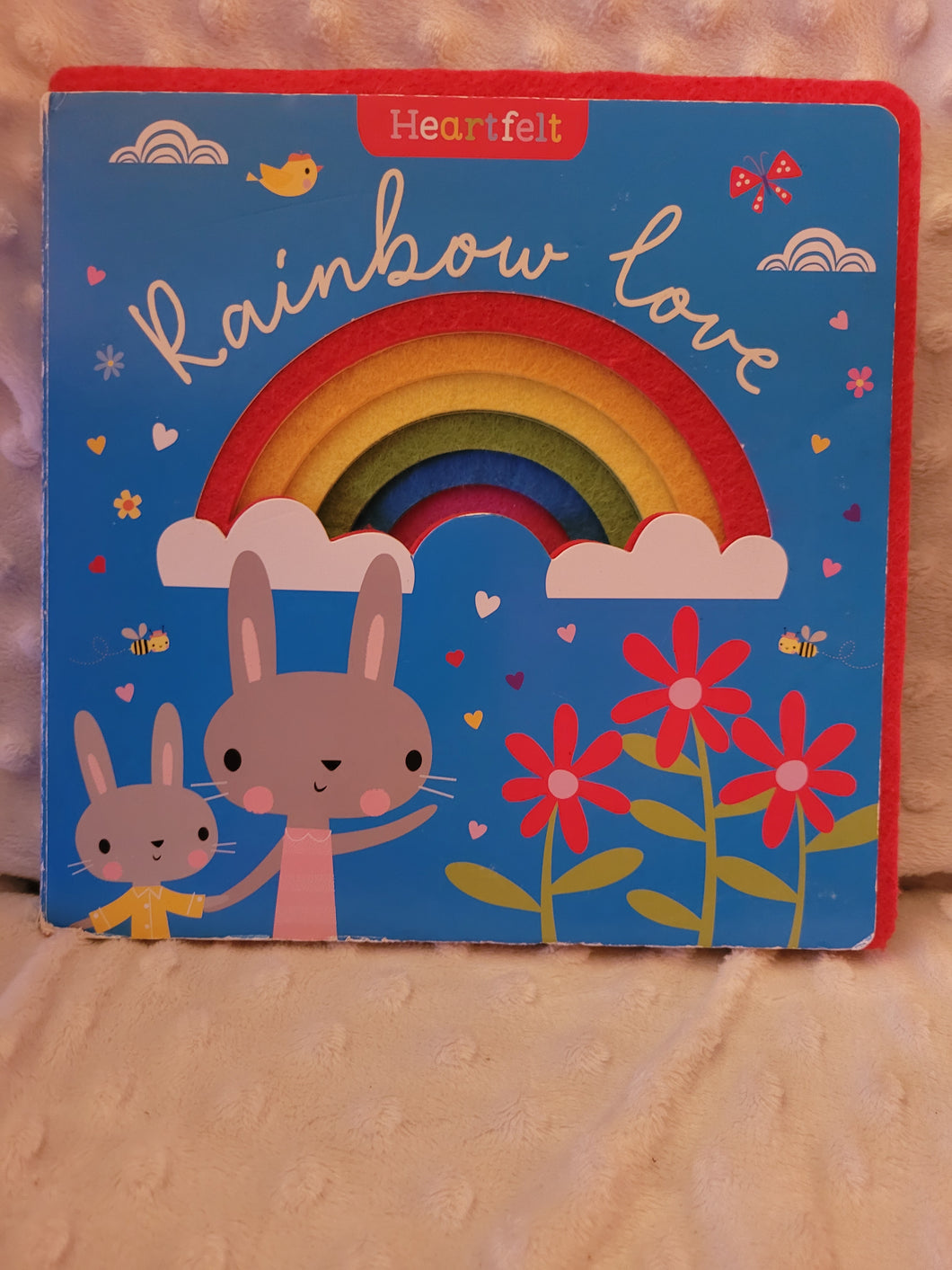 Rainbow Love Hard cover & Felt book