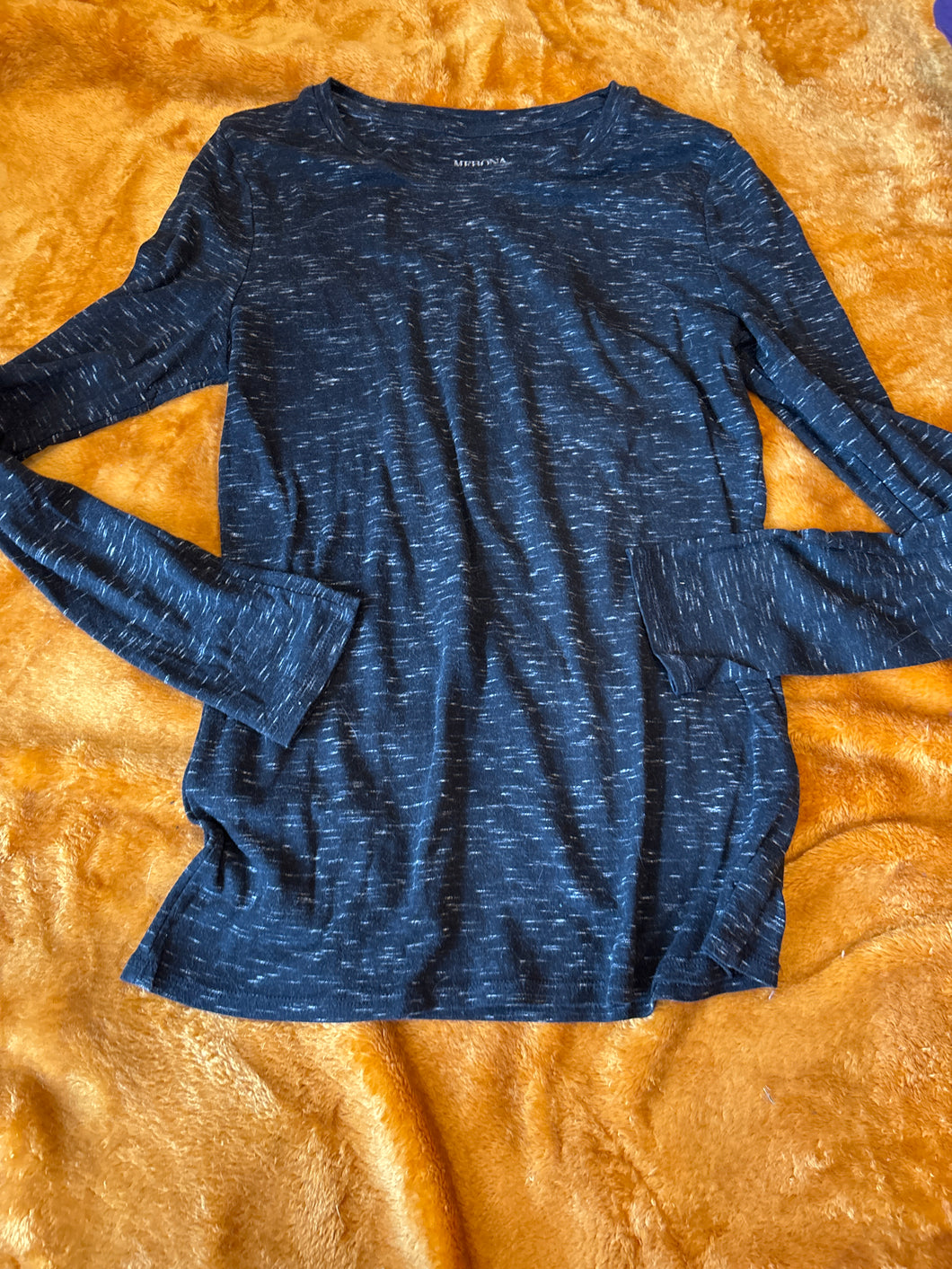 Metrona Black Shirt - size Women M (8-10)