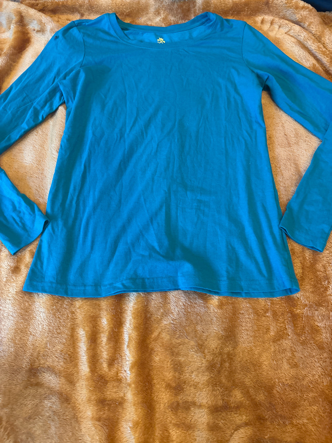Natural Uniforms Scrub Undershirt Hunter Green - size Women M (8-10)