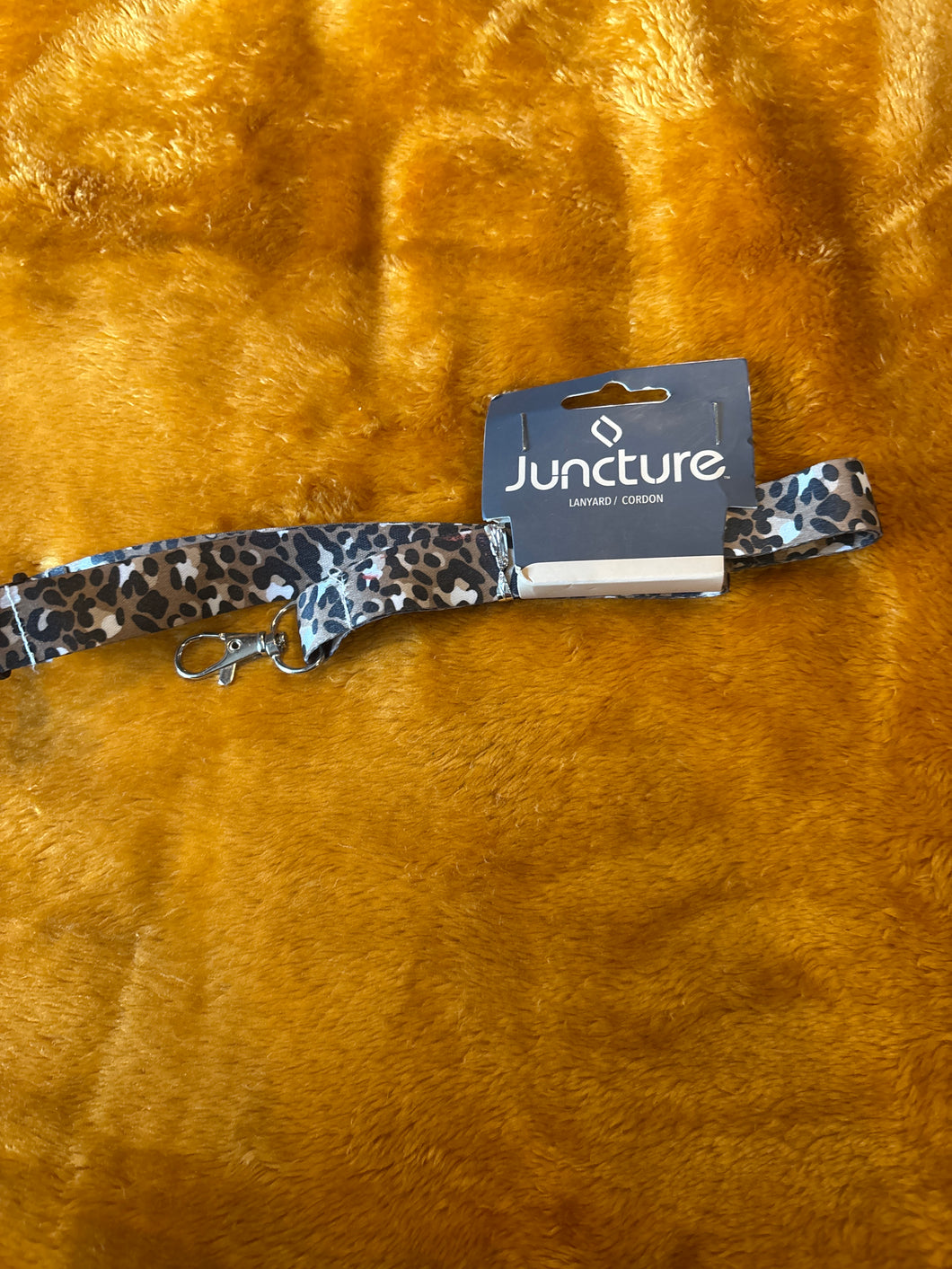 Juncture Cheetah Print Lanyard NWT