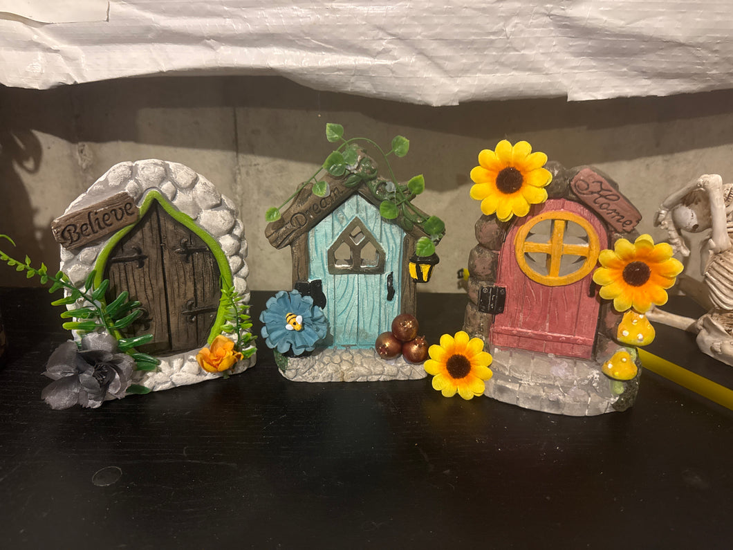 Fairy garden 3 doors
