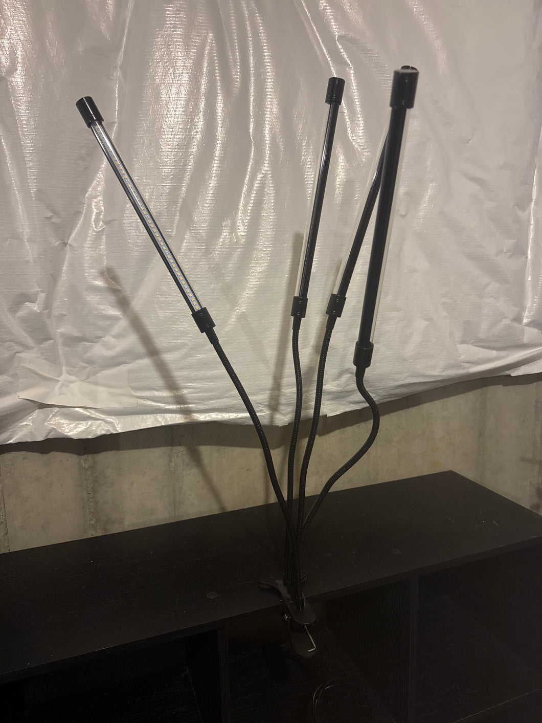 Plant growing light Clip on