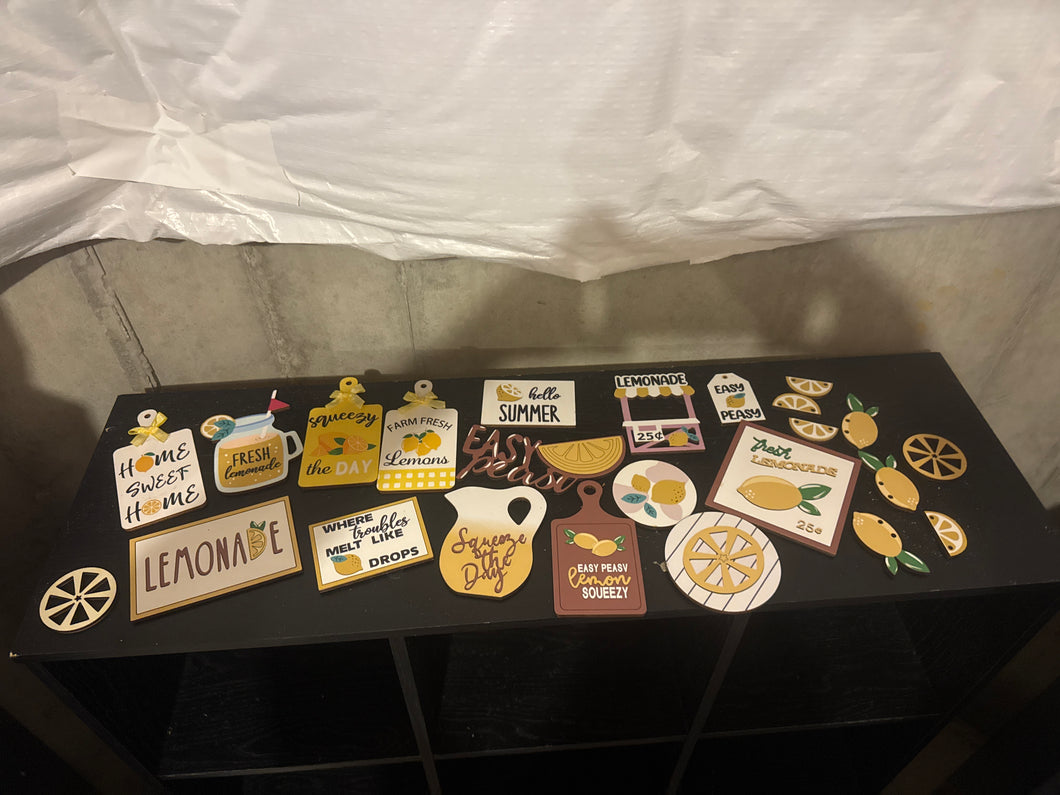 Lemon decor