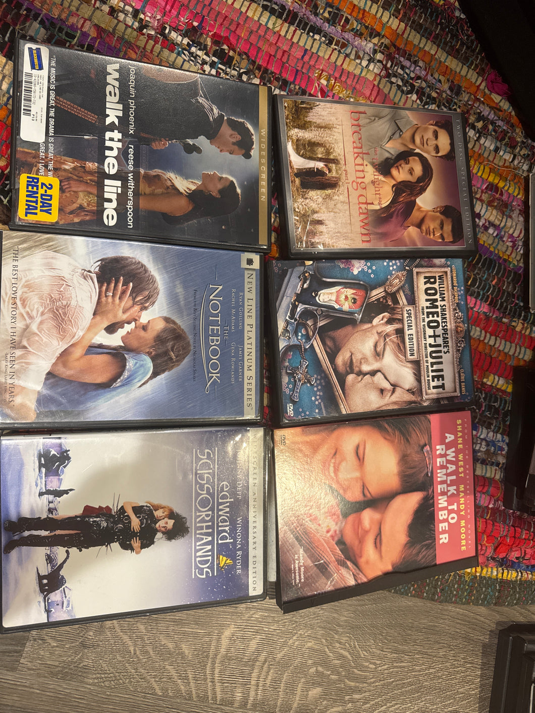 6 love movies