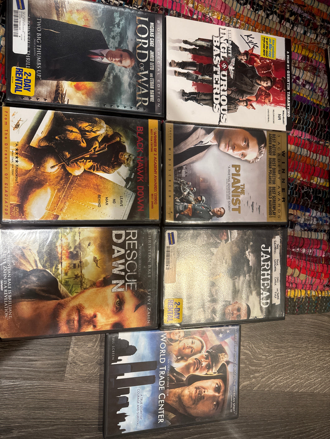 7 war movies