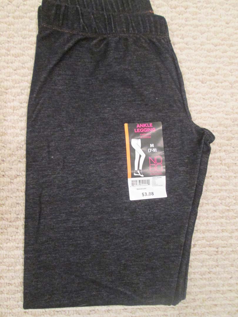 NWT - NoBo leggings black denim - size Women M (8-10)