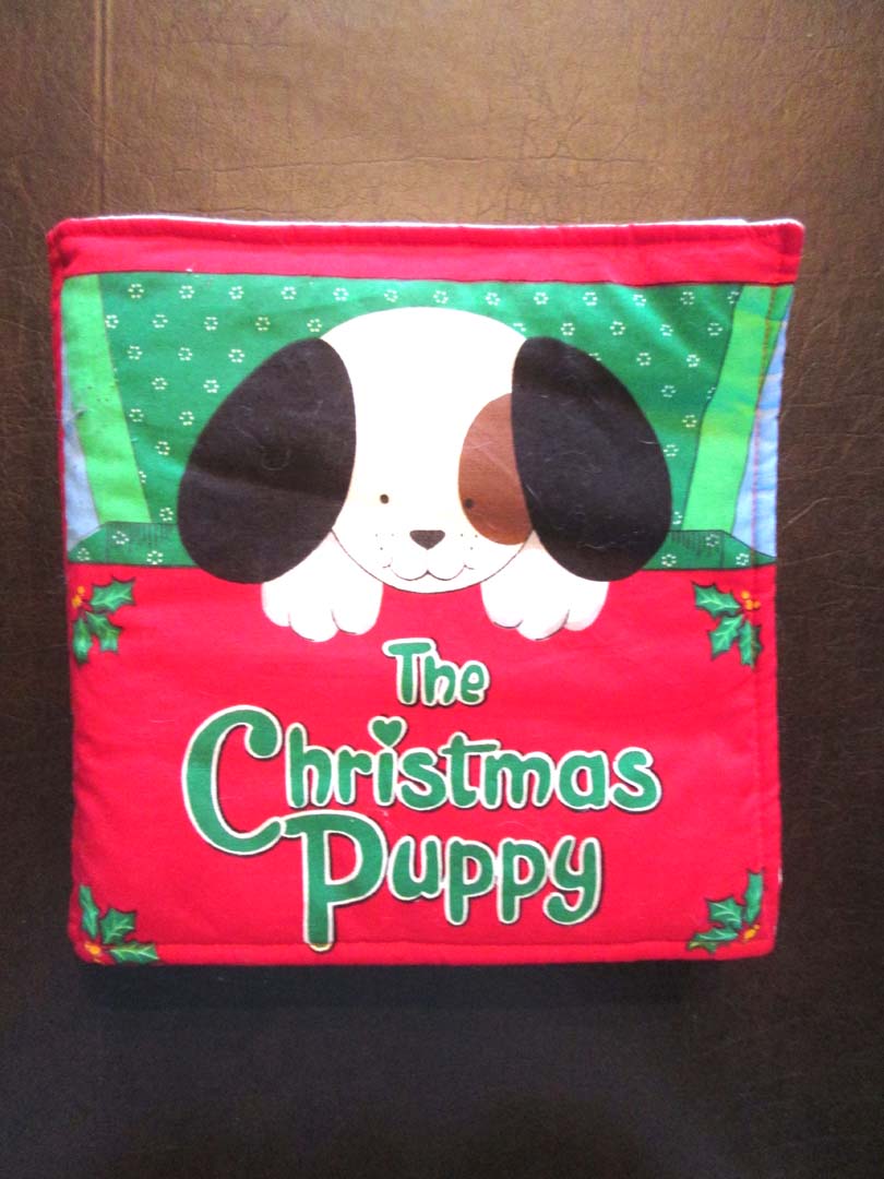 The Christmas Puppy padded cloth book