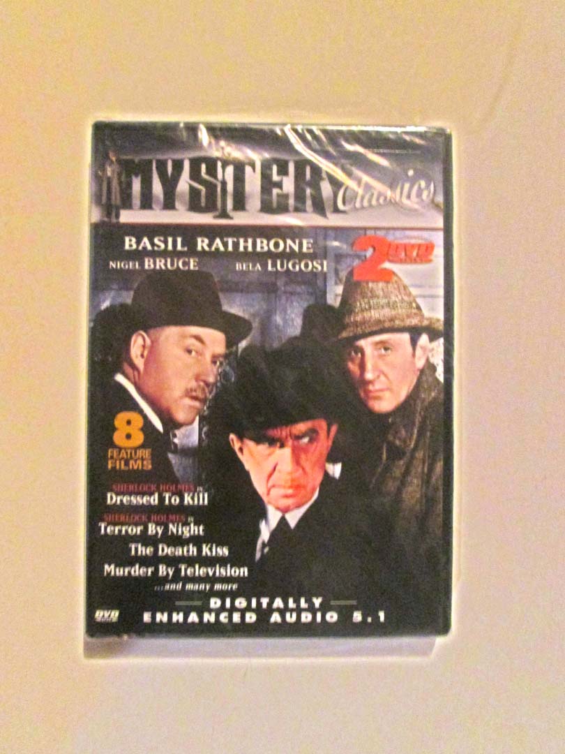 NIB - 8 classic films murder mysteries -DVD