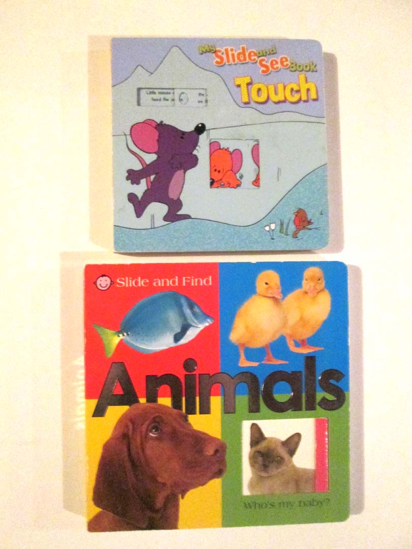slide and see board book set of 2