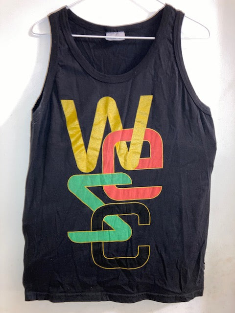 WESC cotton muscle shirt - size Mens M