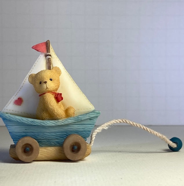 Cherished Teddies 537241 NIB resin - follow heart