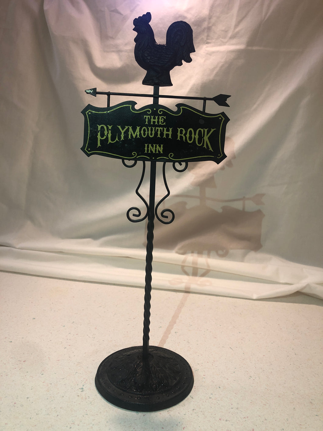 Cast iron Plymouth Rock Inn key hooks 13.5x6inch