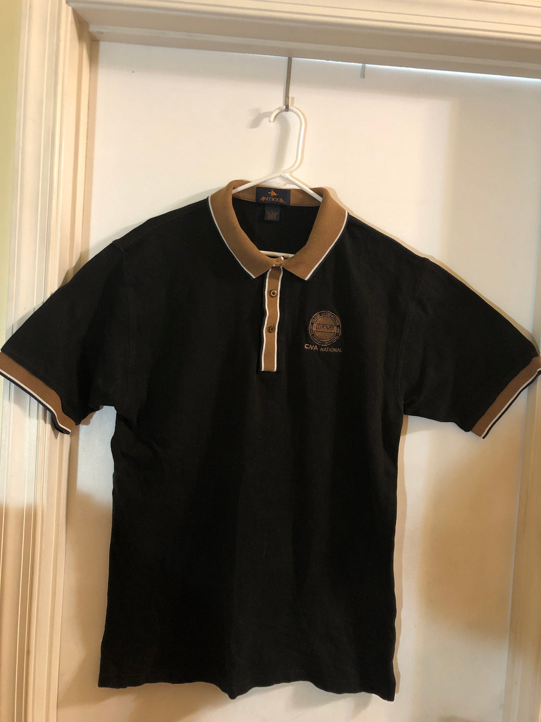 Antigua cotton polo JD Power 2003 CNA national - size Mens L