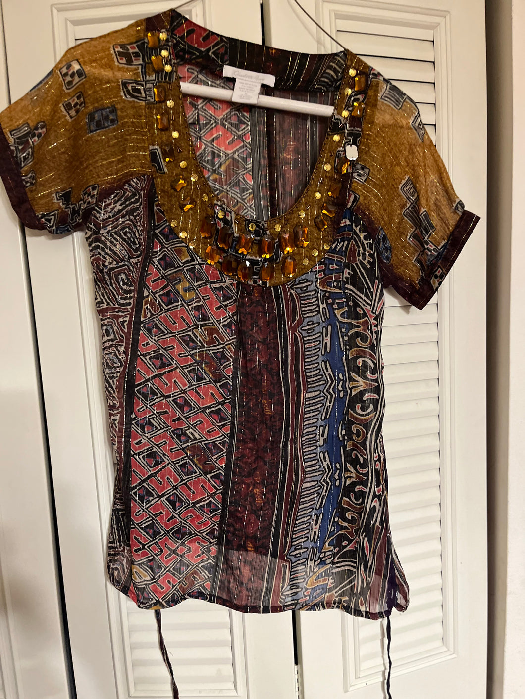 Charlotte Russe S/S shir - size Women S (4-6)