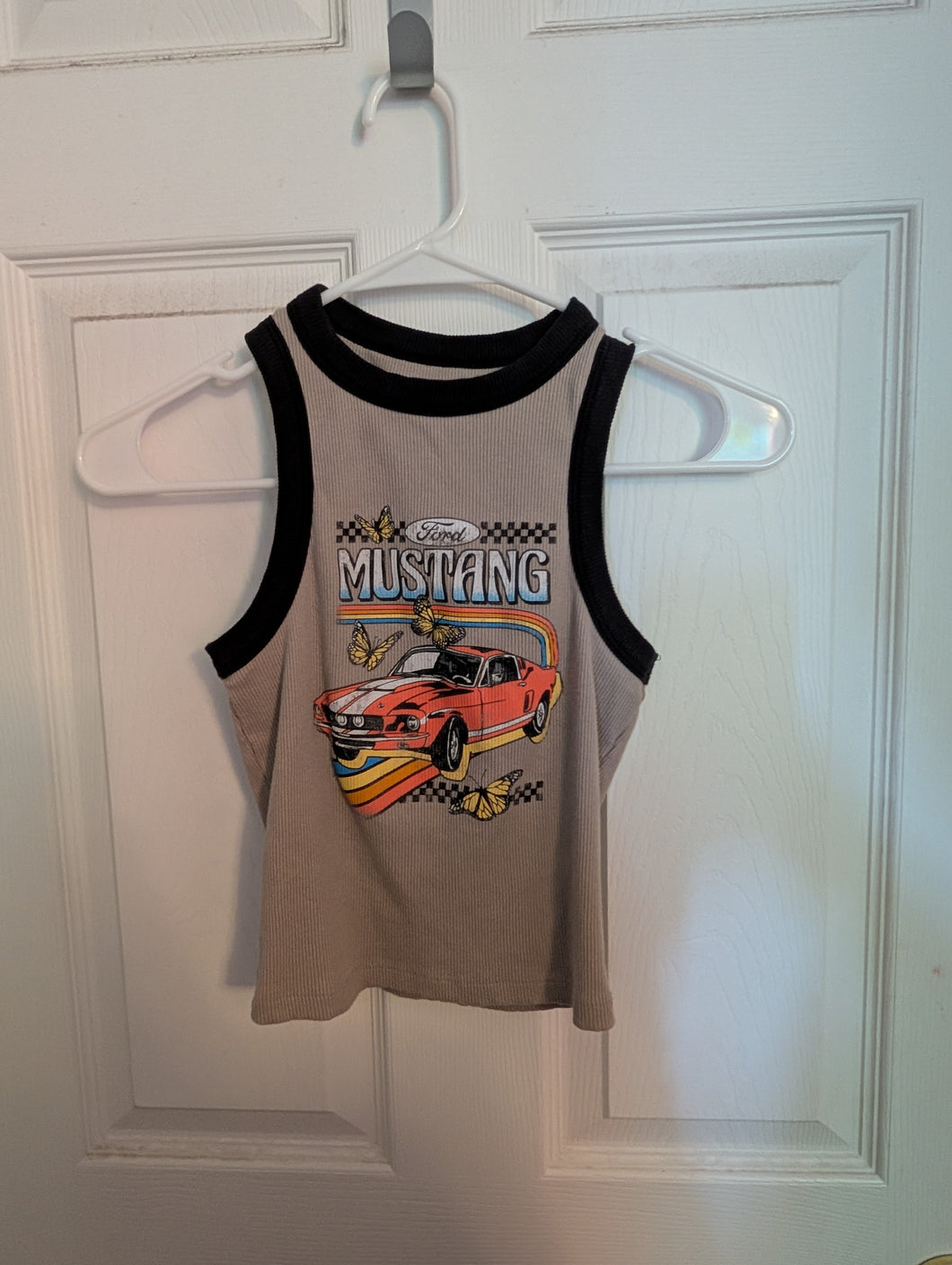 Ford Mustang Baby Tank - size Junior Girls S (3-5)