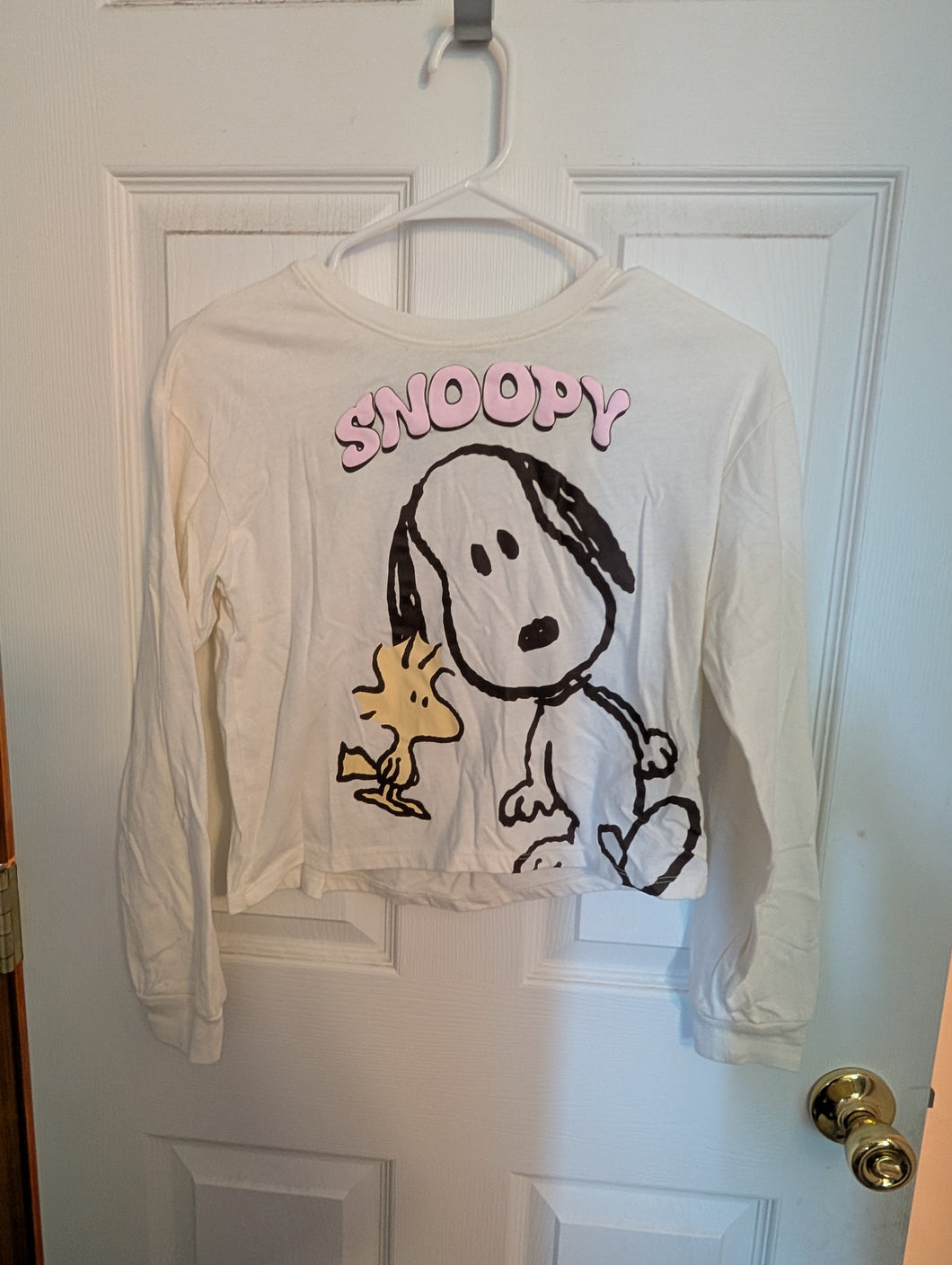 Peanuts Snoopy Long Sleeve Tee - size Kids 14