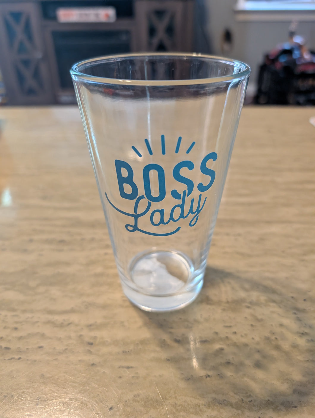 Boss Lady Pint Glass