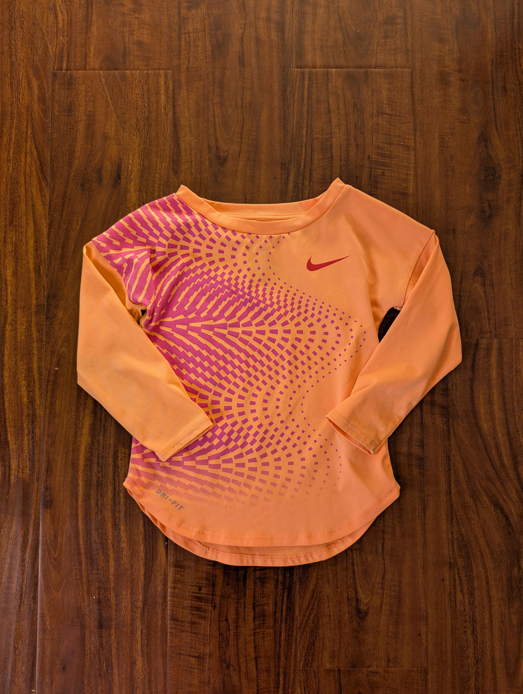 The Nike Tee Athletic Cut Long Sleeve - size 3T