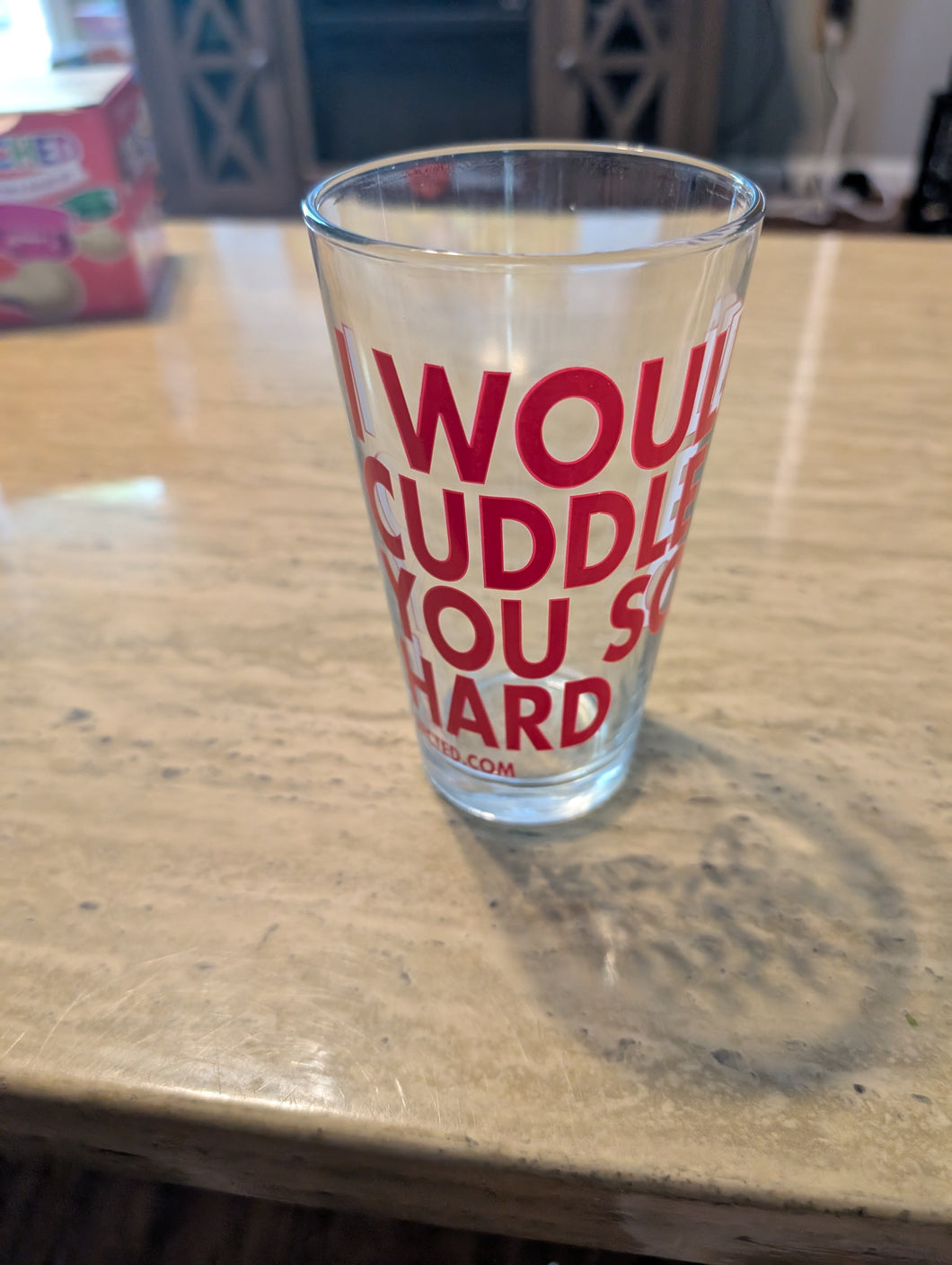 Cuddle Pint Glass