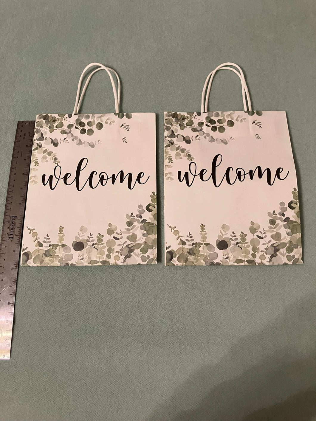 Lot of 2 WELCOME bags Party favor gift wedding