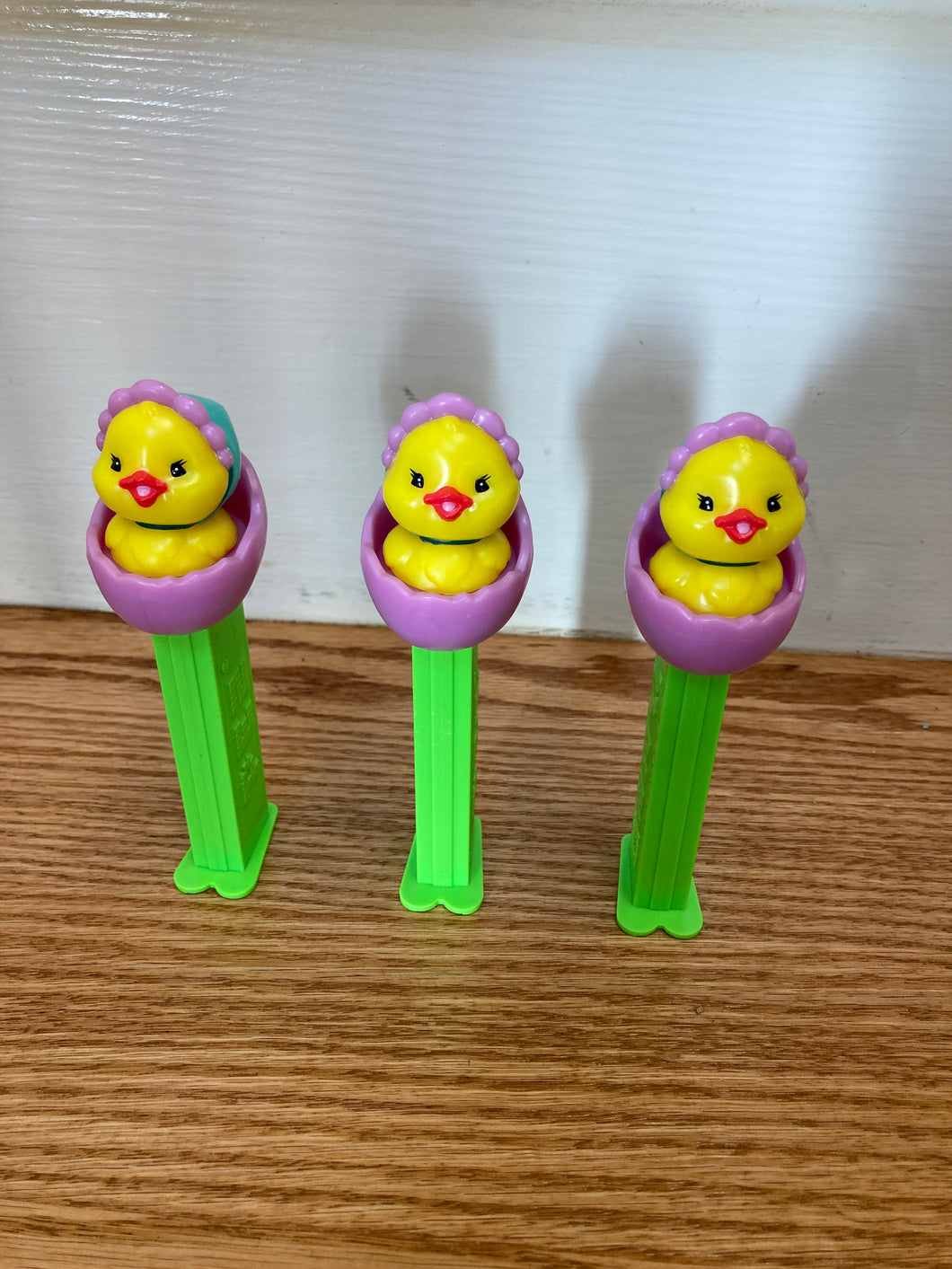 3 Pez Dispensers Easter Chicks stocking stuffer