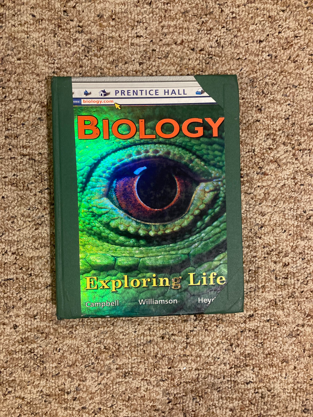 Biology Exploring Life Textbook copyright 2004