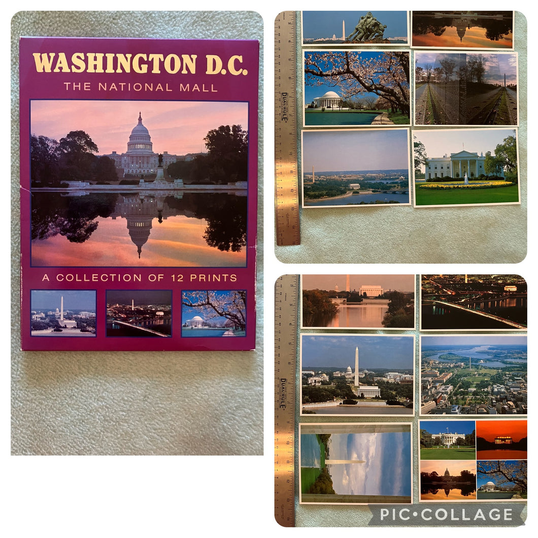 Washington DC 12 prints School Project materials