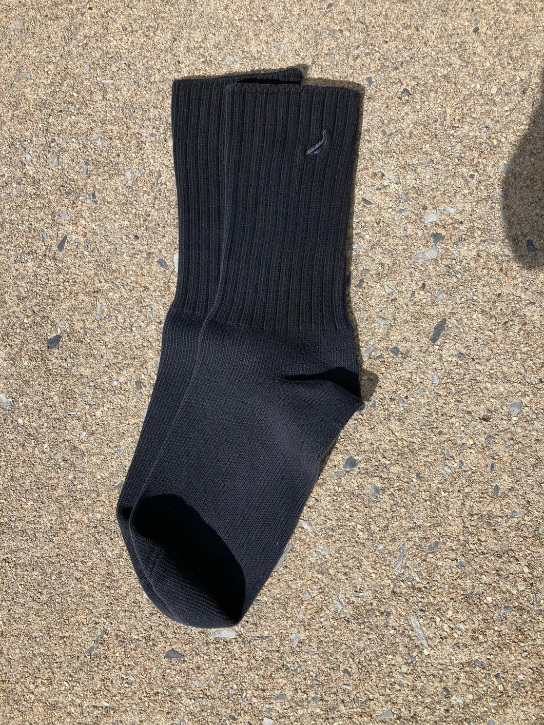Nautica Dress Socks Black crew socks