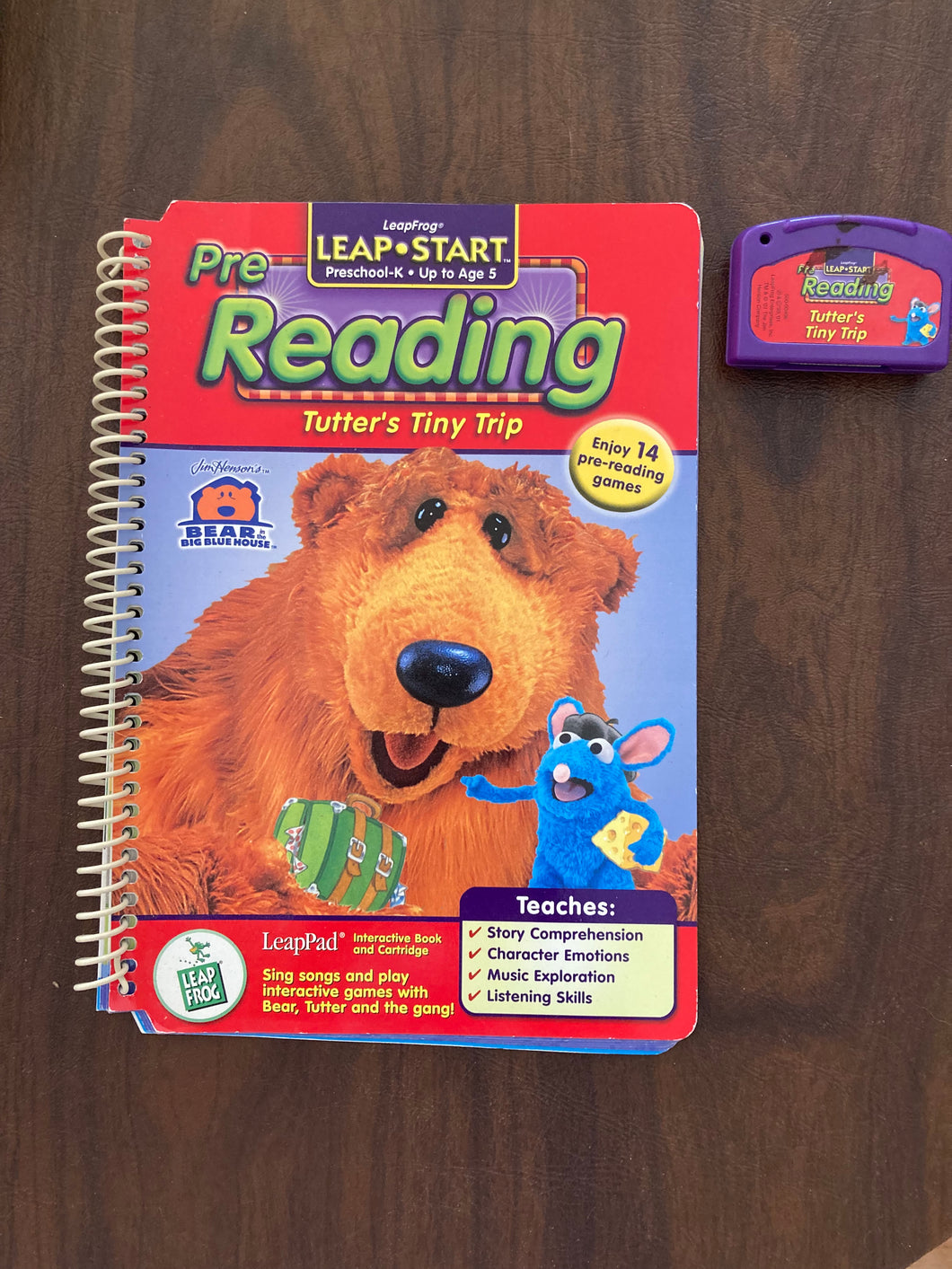 Leapfrog Tutter's Trip Book & Cartridge READING