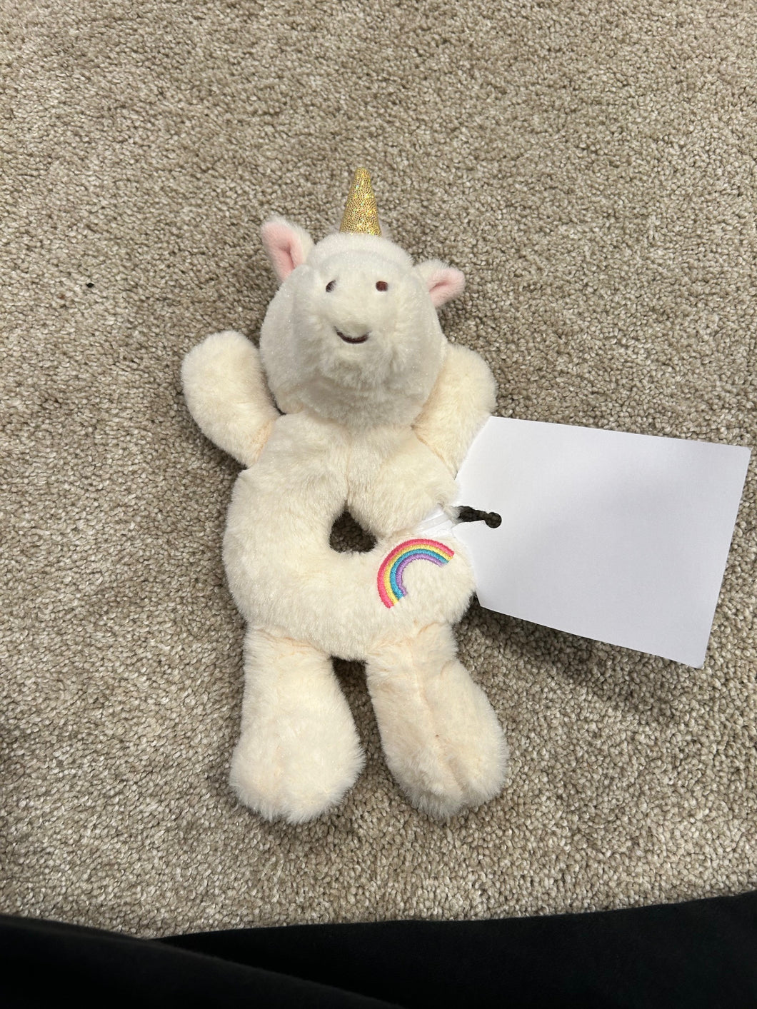 unicorn rattle toy