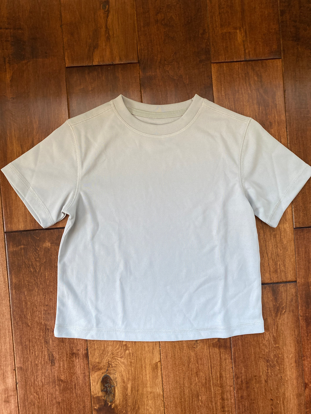 NWT new Lands End shirt Active go-dry Gray - size 4T/4