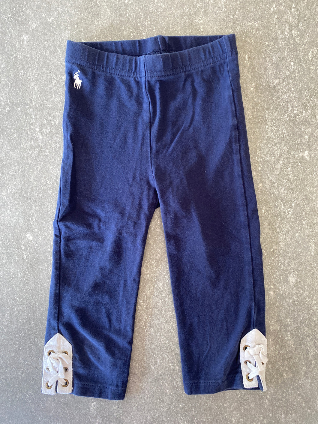 Ralph Lauren leggings Navy 3/4 length - size 5T/5
