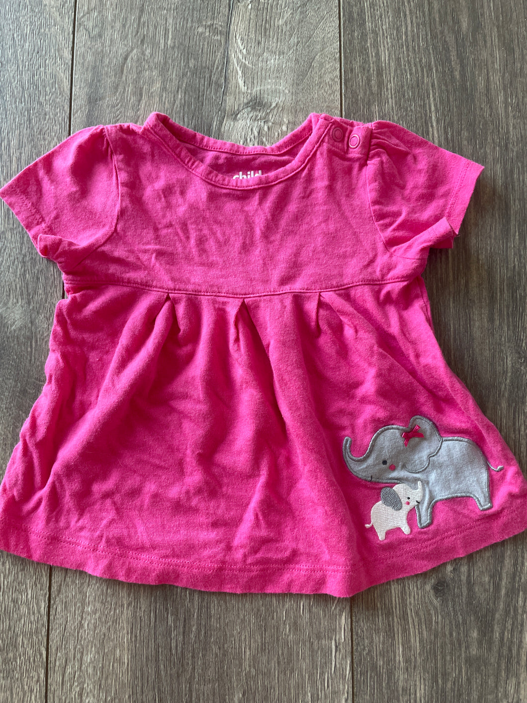 Carters Elephant Top - size 12 Months